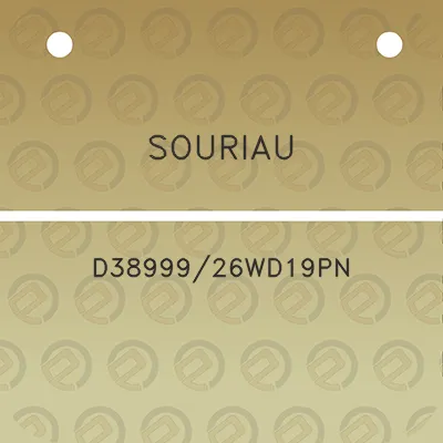 souriau-d3899926wd19pn