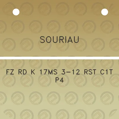 souriau-fz-rd-k-17ms-3-12-rst-c1t-p4