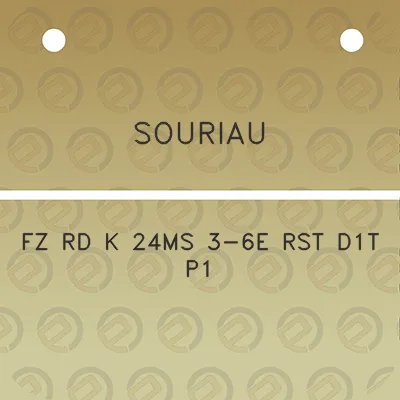 souriau-fz-rd-k-24ms-3-6e-rst-d1t-p1