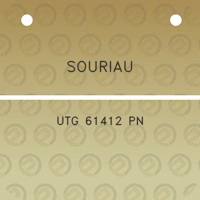 souriau-utg-61412-pn