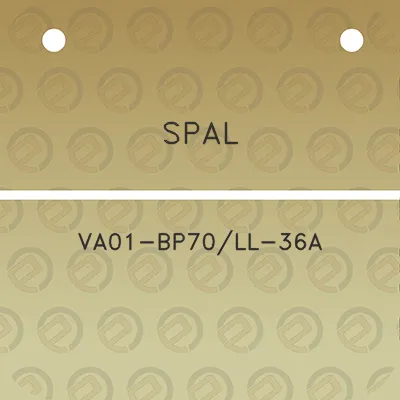 spal-va01-bp70ll-36a