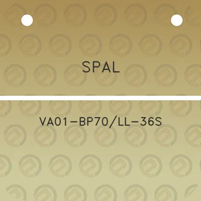 spal-va01-bp70ll-36s