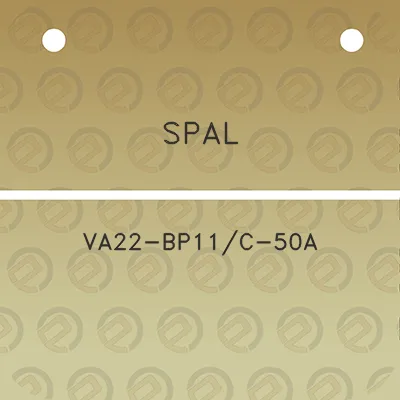 spal-va22-bp11c-50a