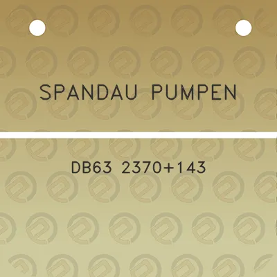 spandau-pumpen-db63-2370143