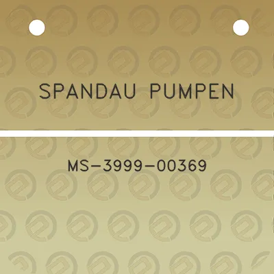 spandau-pumpen-ms-3999-00369