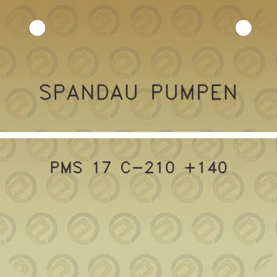 spandau-pumpen-pms-17-c-210-140