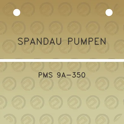 spandau-pumpen-pms-9a-350