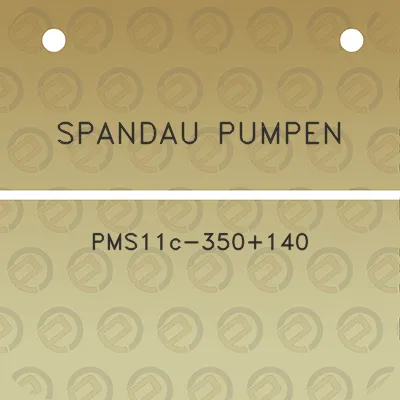 spandau-pumpen-pms11c-350140