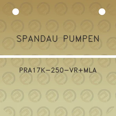 spandau-pumpen-pra17k-250-vrmla