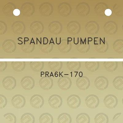 spandau-pumpen-pra6k-170