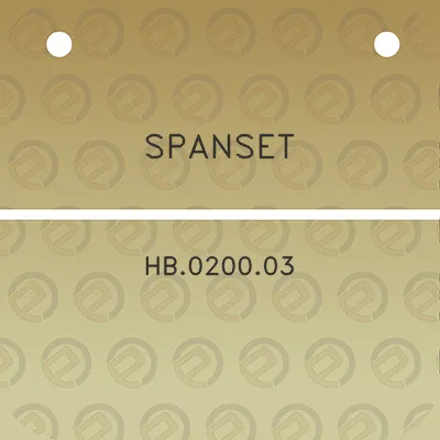 spanset-hb020003