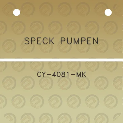 speck-pumpen-cy-4081-mk