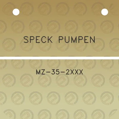 speck-pumpen-mz-35-2xxx