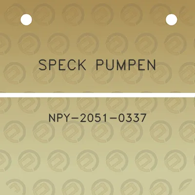 speck-pumpen-npy-2051-0337