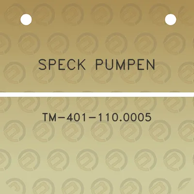 speck-pumpen-tm-401-1100005