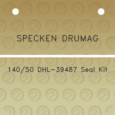 specken-drumag-14050-dhl-39487-seal-kit