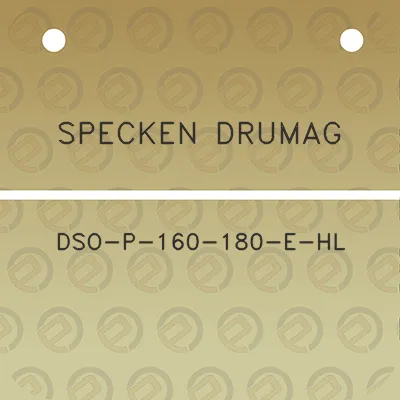 specken-drumag-dso-p-160-180-e-hl