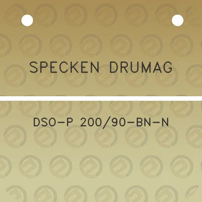 specken-drumag-dso-p-20090-bn-n