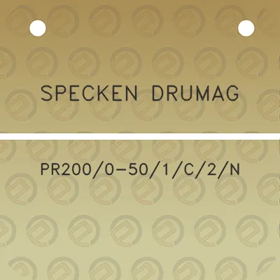 specken-drumag-pr2000-501c2n