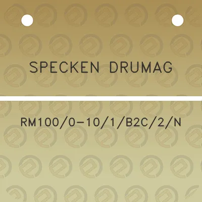 specken-drumag-rm1000-101b2c2n