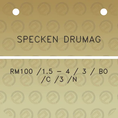 specken-drumag-rm100-15-4-3-bo-c-3-n