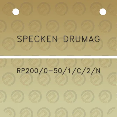 specken-drumag-rp2000-501c2n