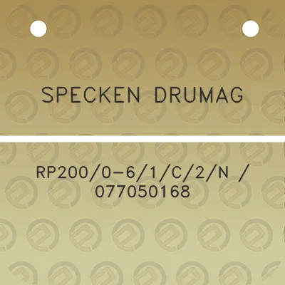 specken-drumag-rp2000-61c2n-077050168