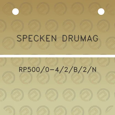 specken-drumag-rp5000-42b2n