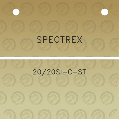 spectrex-2020si-c-st