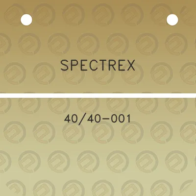 spectrex-4040-001