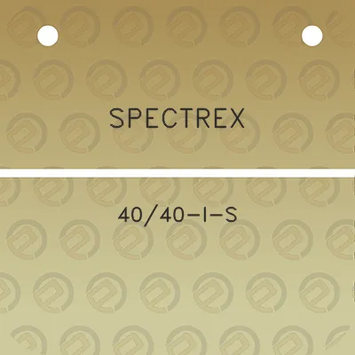 spectrex-4040-i-s