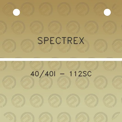 spectrex-4040i-112sc