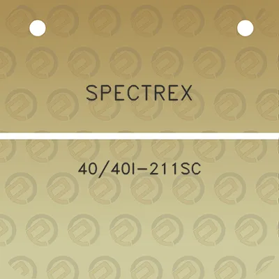 spectrex-4040i-211sc