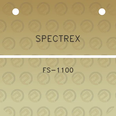 spectrex-fs-1100