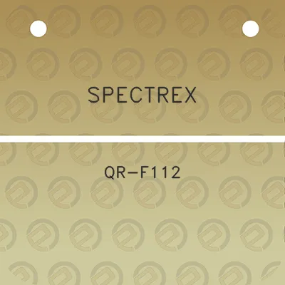 spectrex-qr-f112