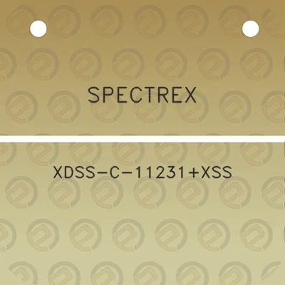 spectrex-xdss-c-11231xss