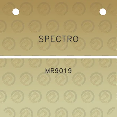 spectro-mr9019