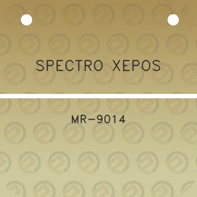 spectro-xepos-mr-9014