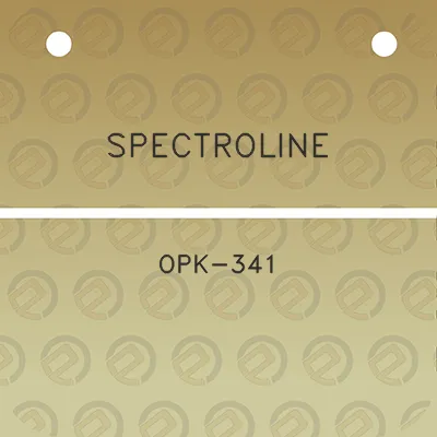 spectroline-opk-341