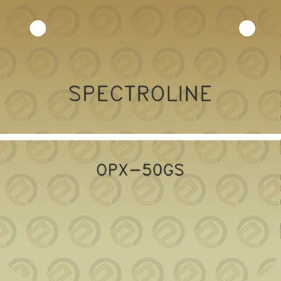 spectroline-opx-50gs