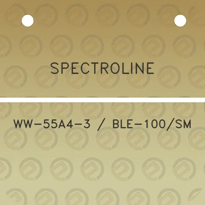 spectroline-ww-55a4-3-ble-100sm