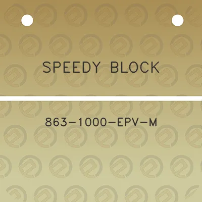 speedy-block-863-1000-epv-m