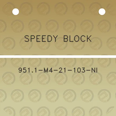 speedy-block-9511-m4-21-103-ni