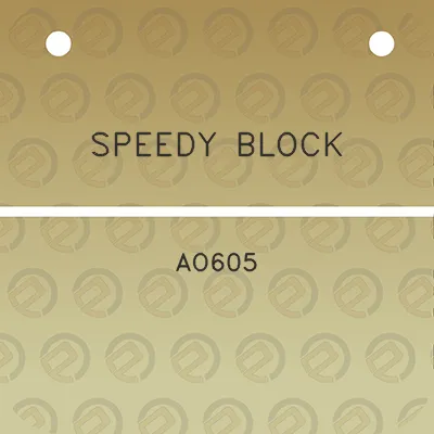 speedy-block-ao605