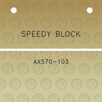 speedy-block-ax570-103