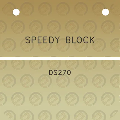 speedy-block-ds270