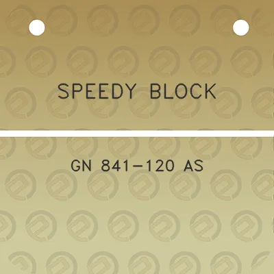 speedy-block-gn-841-120-as