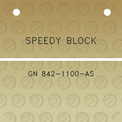 speedy-block-gn-842-1100-as