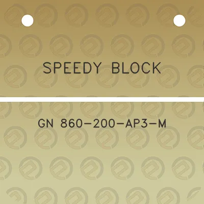 speedy-block-gn-860-200-ap3-m