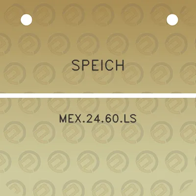 speich-mex2460ls